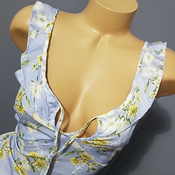 HOST PICK  lavender floral Sun Dress IMPORTED - Picture 2 of 8